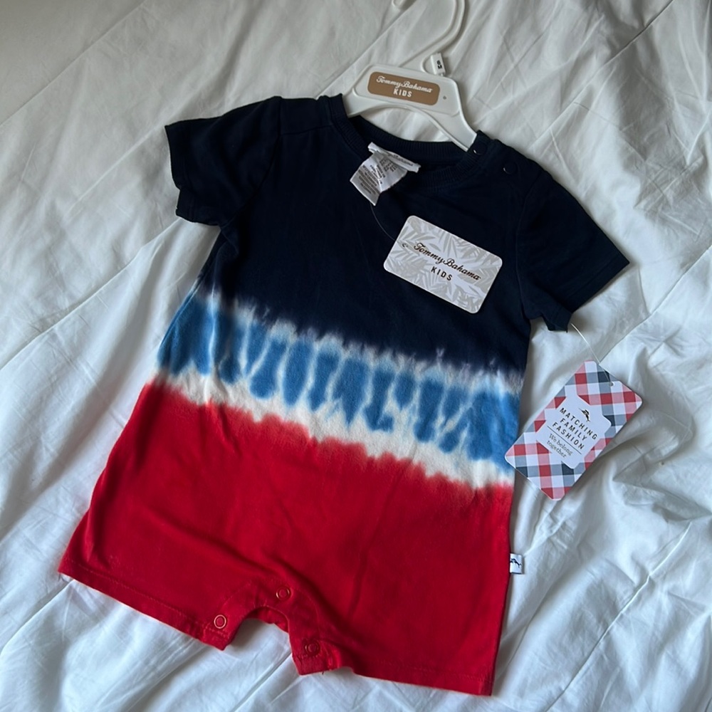 NWT Tommy Bahama Tie Dye One Piece Romper